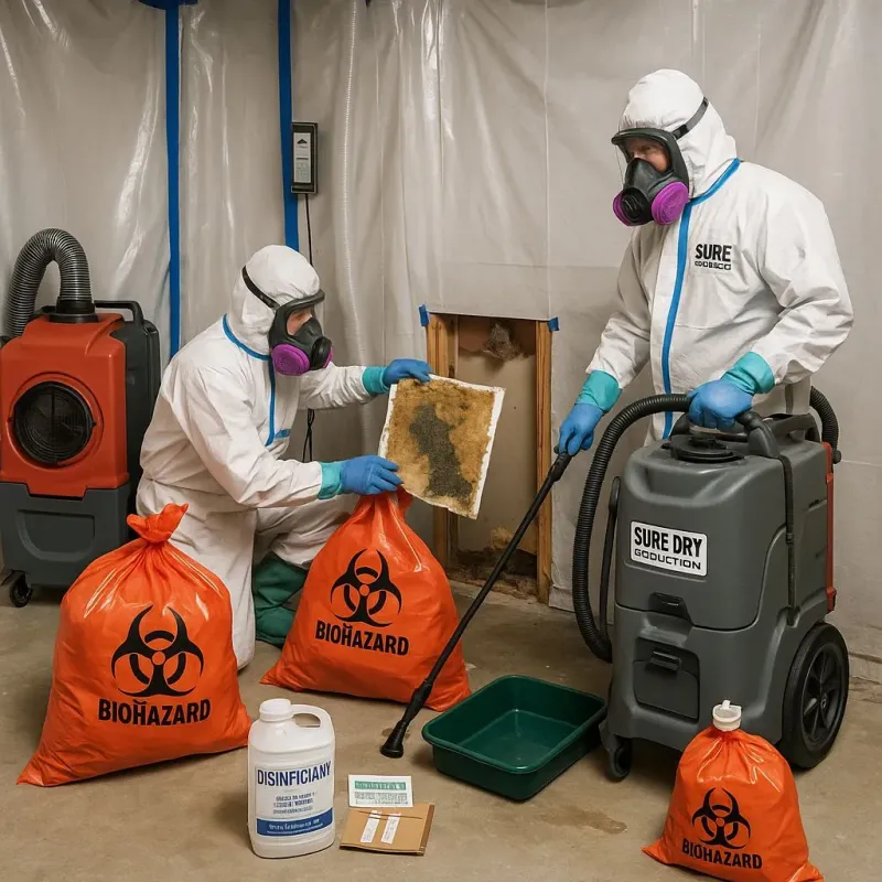 Contaminated Water Handling Protocols process in Wesley Chapel, FL
