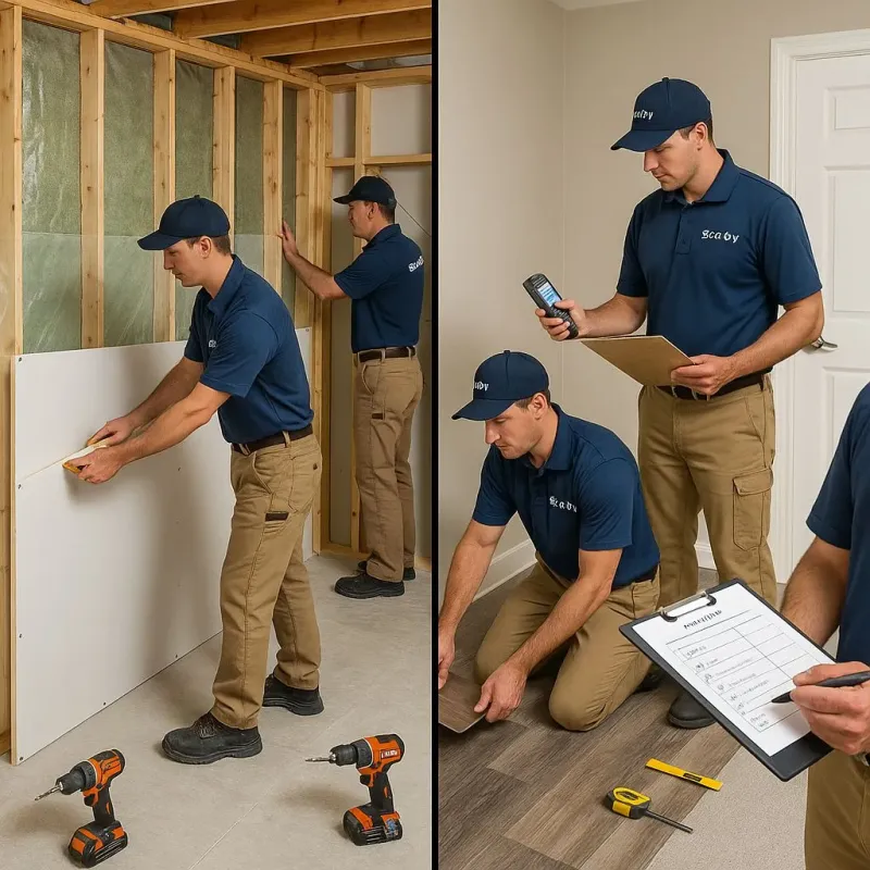Repairs and Reconstruction process in Wesley Chapel, FL