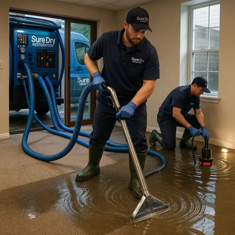 Water Extraction and Removal process in Wesley Chapel, FL
